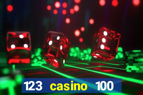 123 casino 100 free spins no deposit