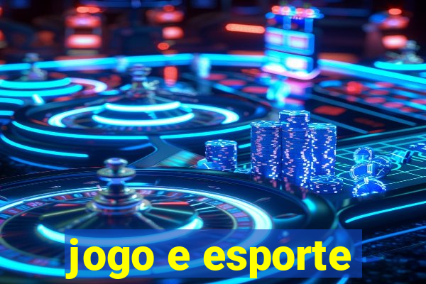 jogo e esporte