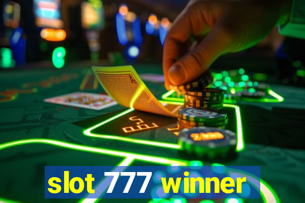 slot 777 winner