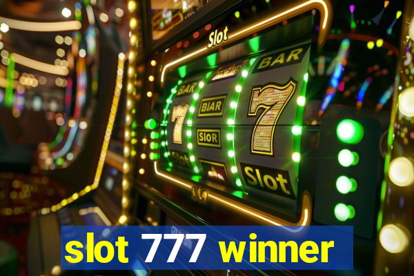 slot 777 winner