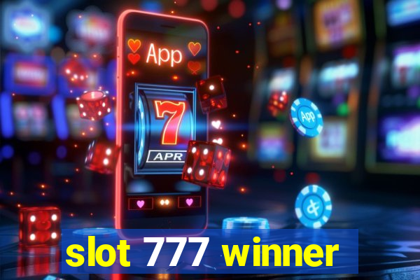 slot 777 winner