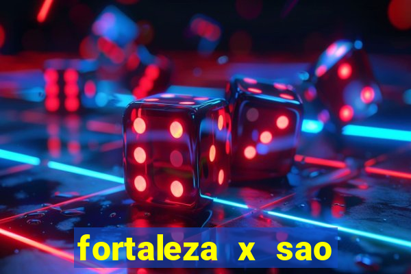 fortaleza x sao paulo palpite