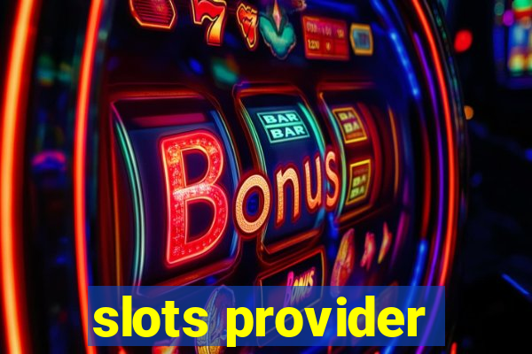 slots provider