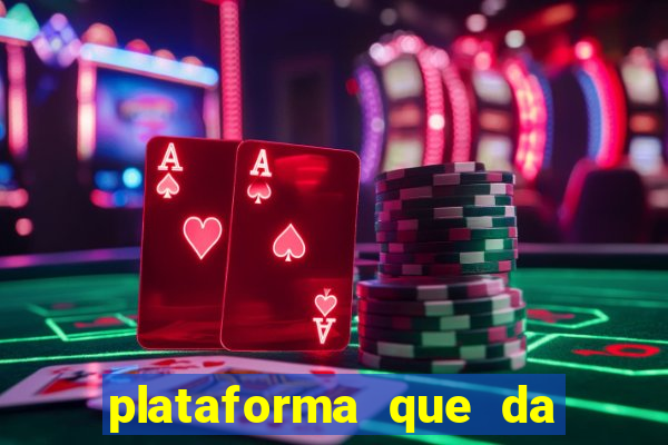 plataforma que da 30 reais para jogar