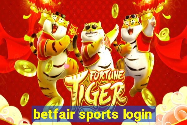 betfair sports login