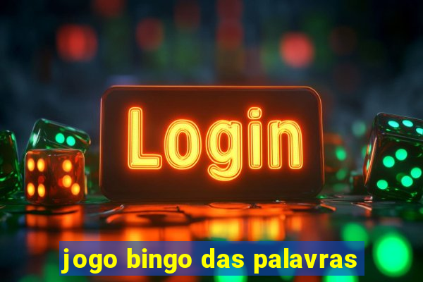 jogo bingo das palavras