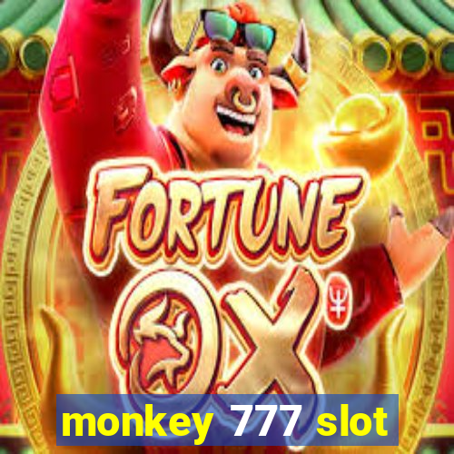 monkey 777 slot