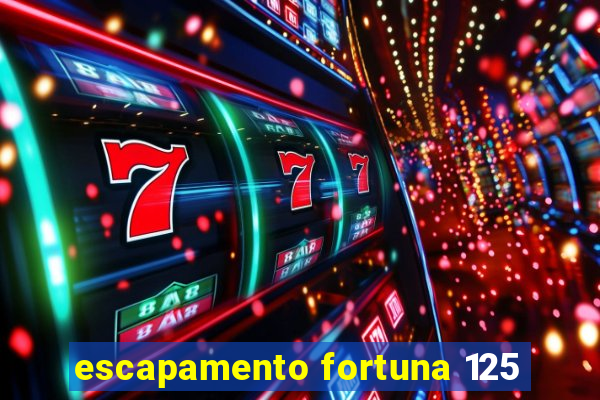 escapamento fortuna 125