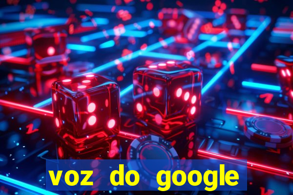 voz do google tradutor homem