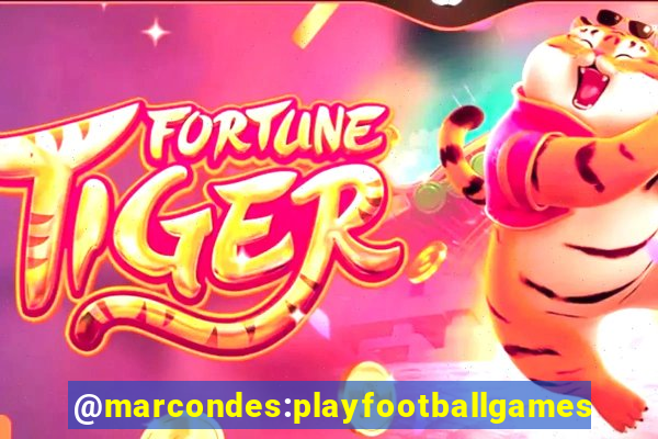 @marcondes:playfootballgames bingo football