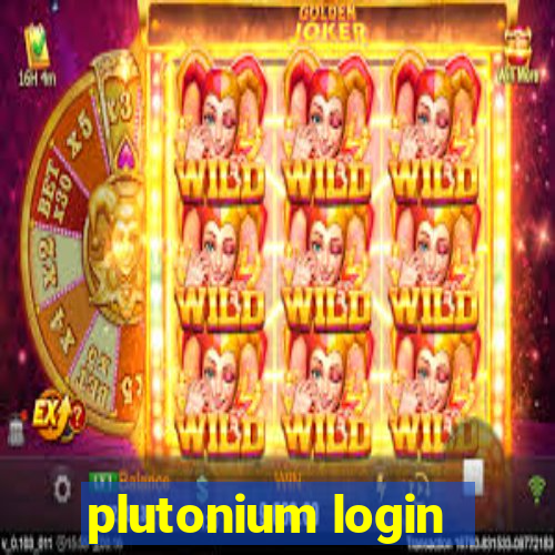 plutonium login