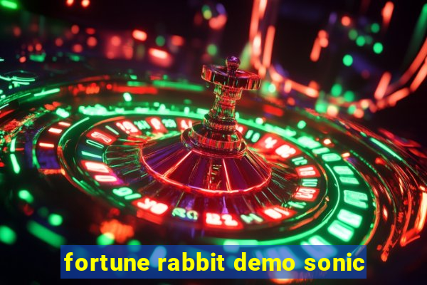 fortune rabbit demo sonic