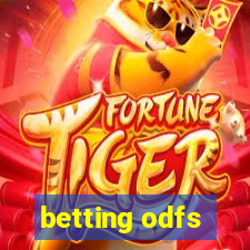 betting odfs