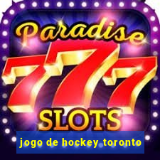 jogo de hockey toronto