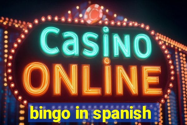 bingo in spanish