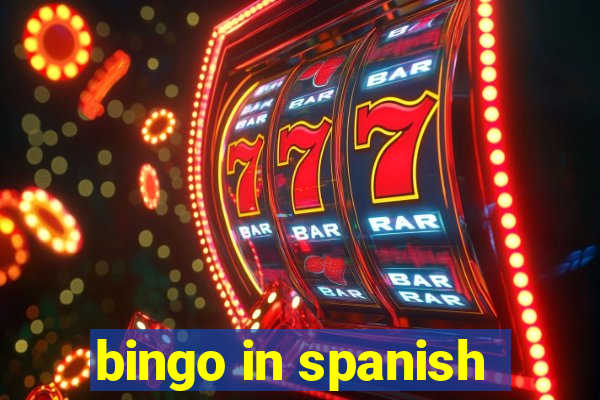 bingo in spanish