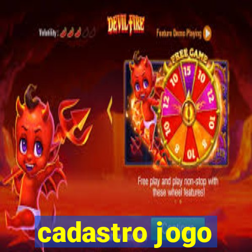 cadastro jogo