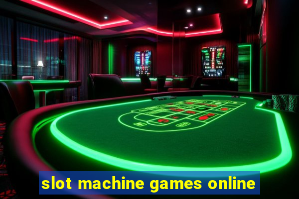 slot machine games online