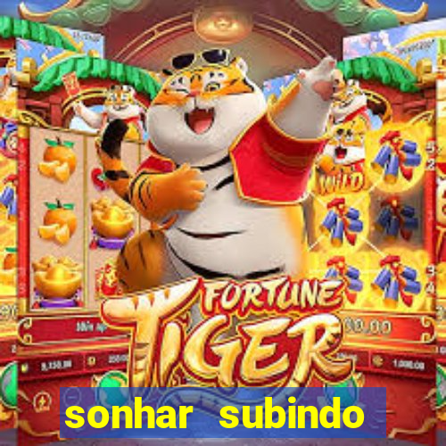 sonhar subindo degraus jogo do bicho