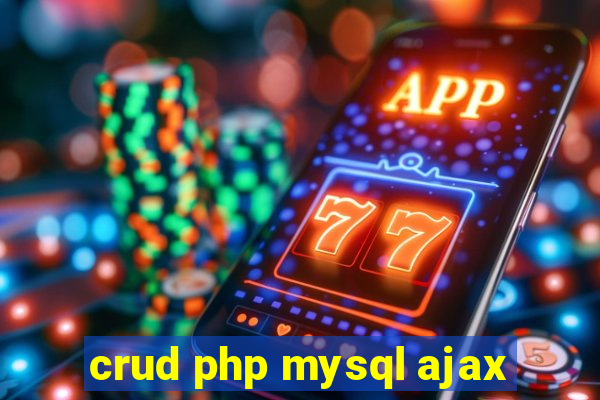 crud php mysql ajax