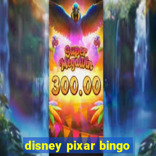 disney pixar bingo