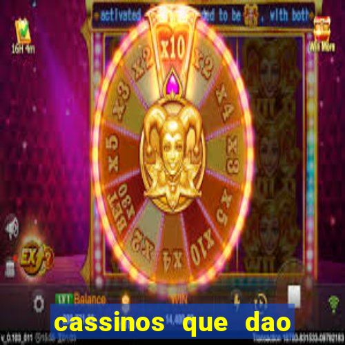 cassinos que dao bonus no cadastro