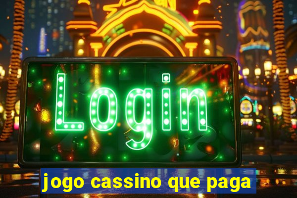 jogo cassino que paga