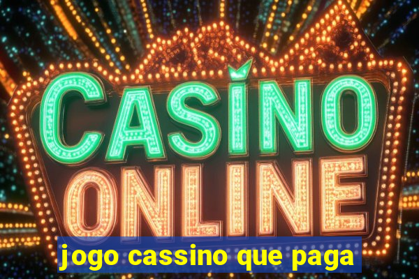 jogo cassino que paga