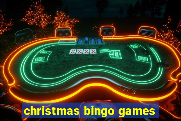 christmas bingo games