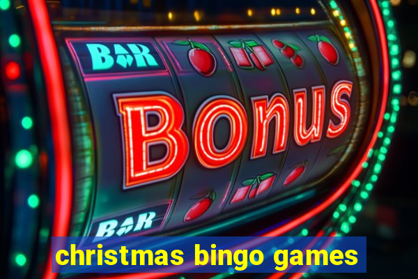 christmas bingo games