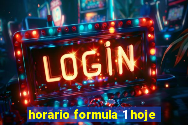 horario formula 1 hoje