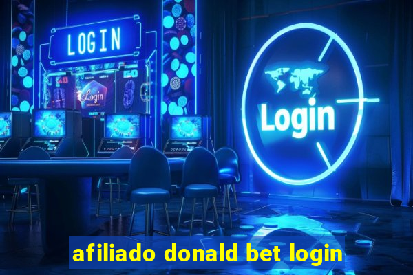 afiliado donald bet login