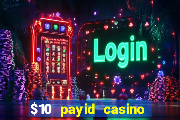 $10 payid casino no deposit bonus australia