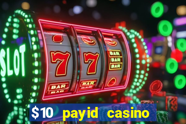 $10 payid casino no deposit bonus australia