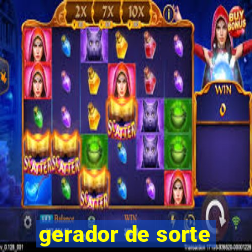 gerador de sorte