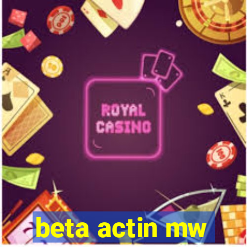 beta actin mw