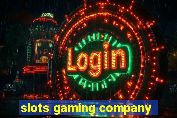 slots gaming company