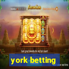 york betting