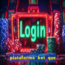 plataforma bet que da bonus