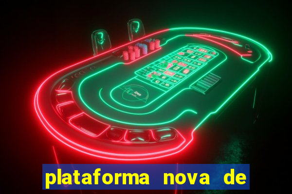 plataforma nova de 3 reais