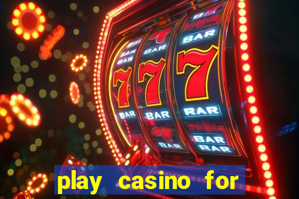 play casino for real money online