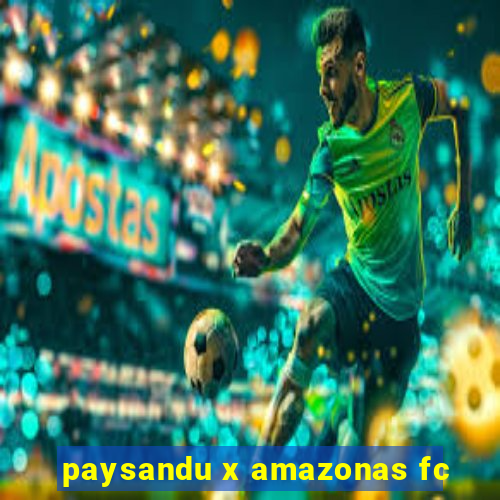 paysandu x amazonas fc