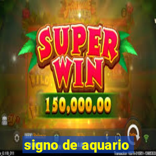 signo de aquario