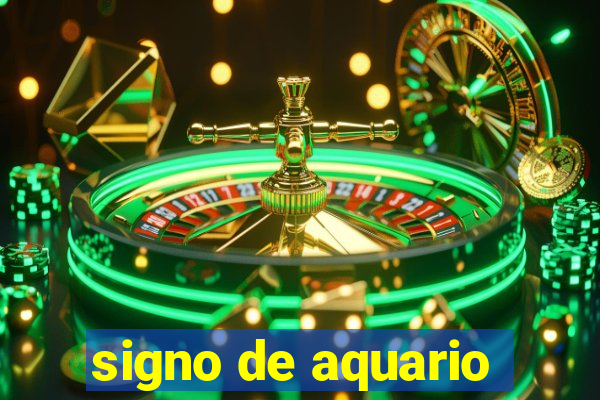 signo de aquario