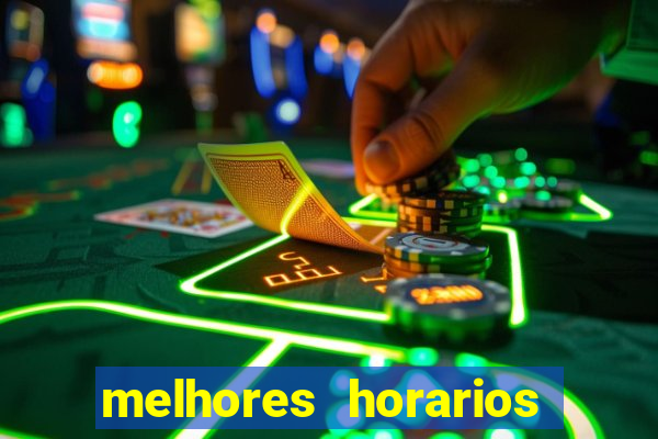 melhores horarios para jogar fortune rabbit