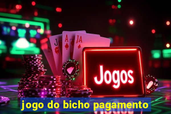 jogo do bicho pagamento