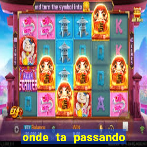 onde ta passando jogo do remo