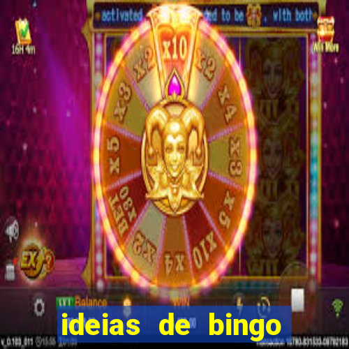 ideias de bingo para o natal