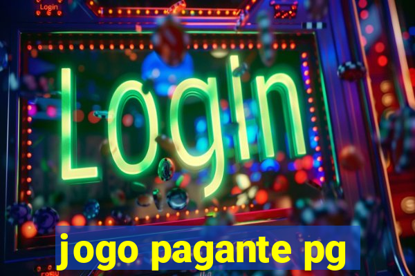 jogo pagante pg