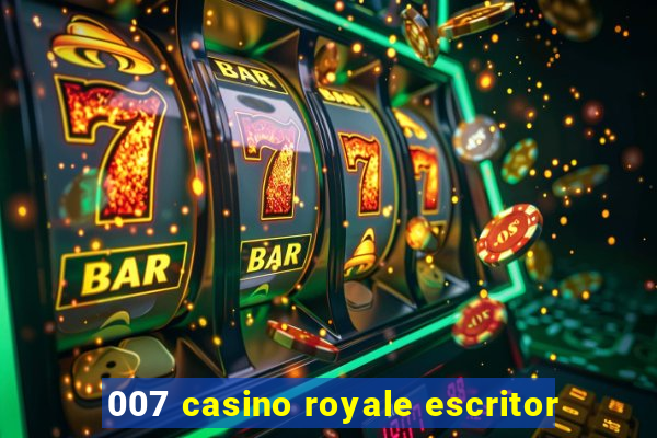 007 casino royale escritor